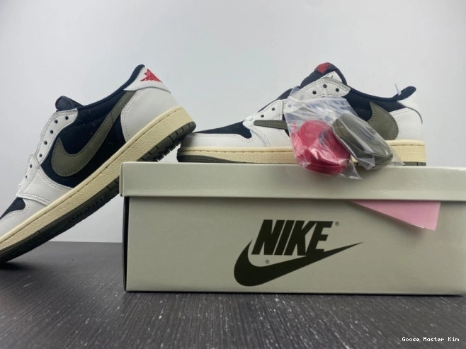 x DZ4137-106 Olive Low OG Jordan 1 Air Air Jordan Retro Travis Scott 0723